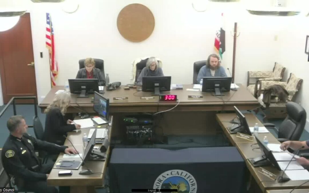 Sonora City Council – November 18, 2024