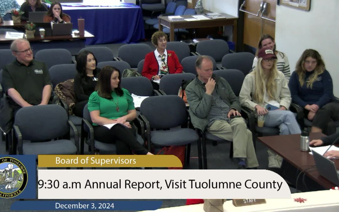 Tuolumne County Board of Supervisors –  December 3, 2024