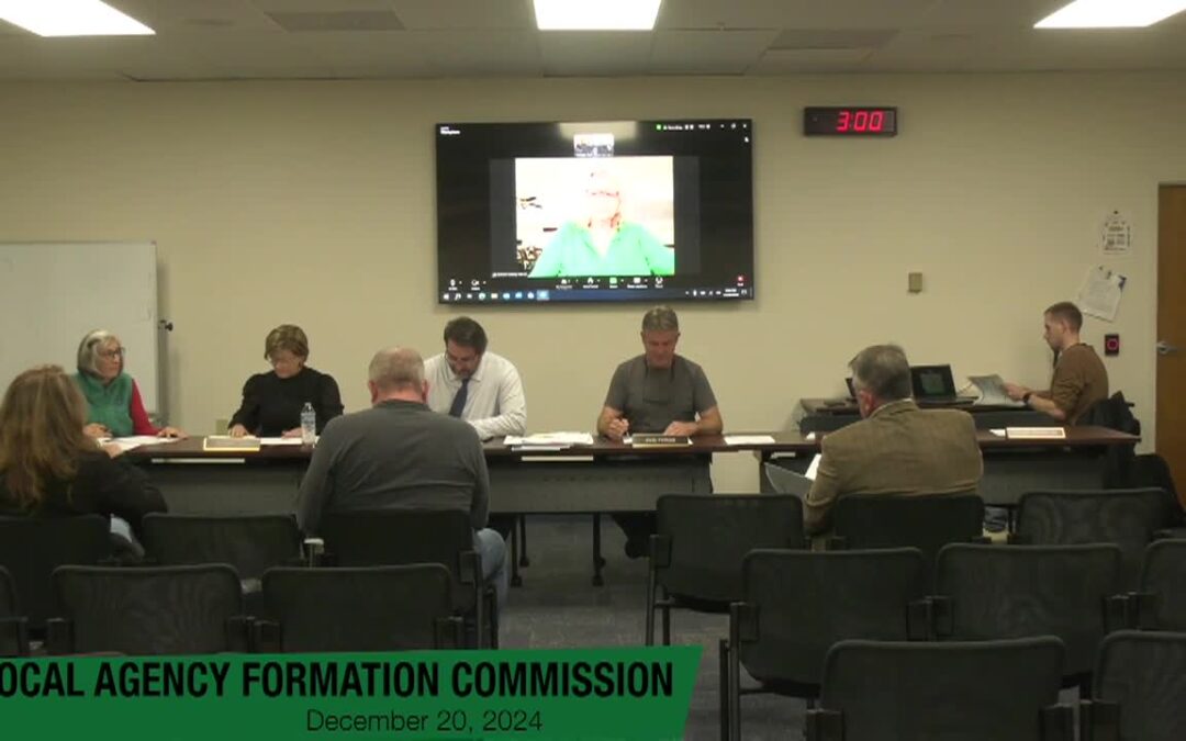 Local Agency Formation Commission – December 20, 2024