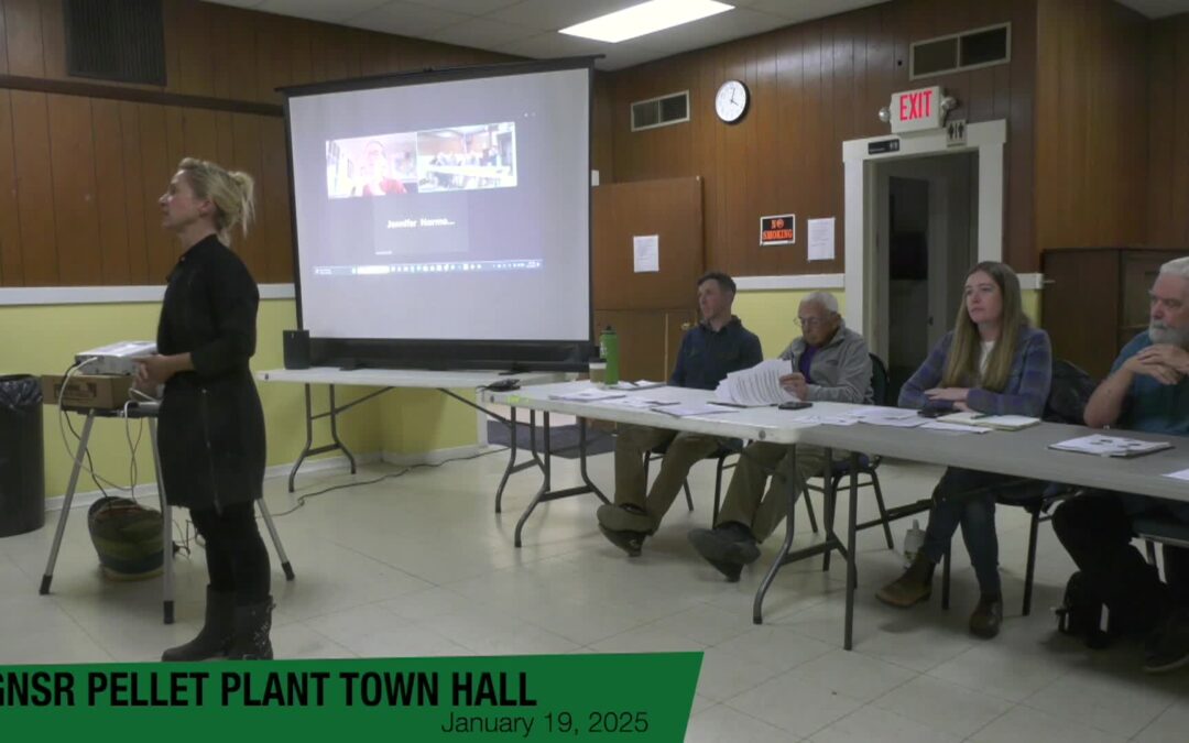 GSNR Pellet Plant Meeting – January 19, 2025