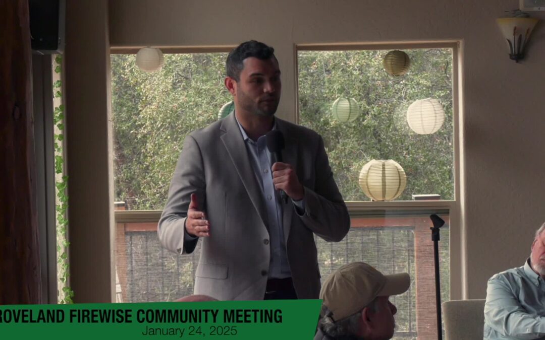 Groveland-Area Firewise Community Meeting – January 23, 2025