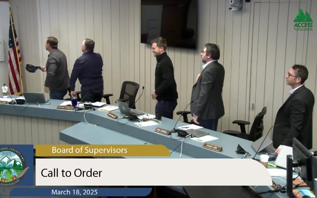 Tuolumne County Board of Supervisors – LIVE
