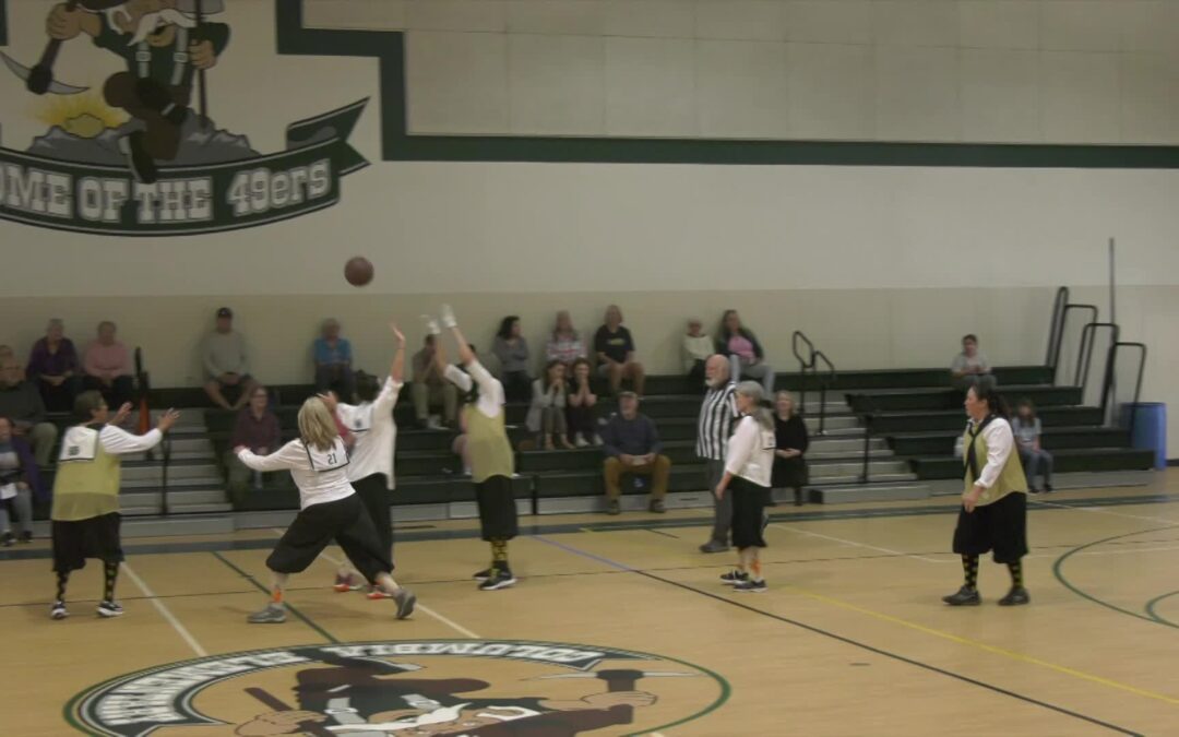 Granny Basketball: Sonora Poppies at Columbia Golddiggers