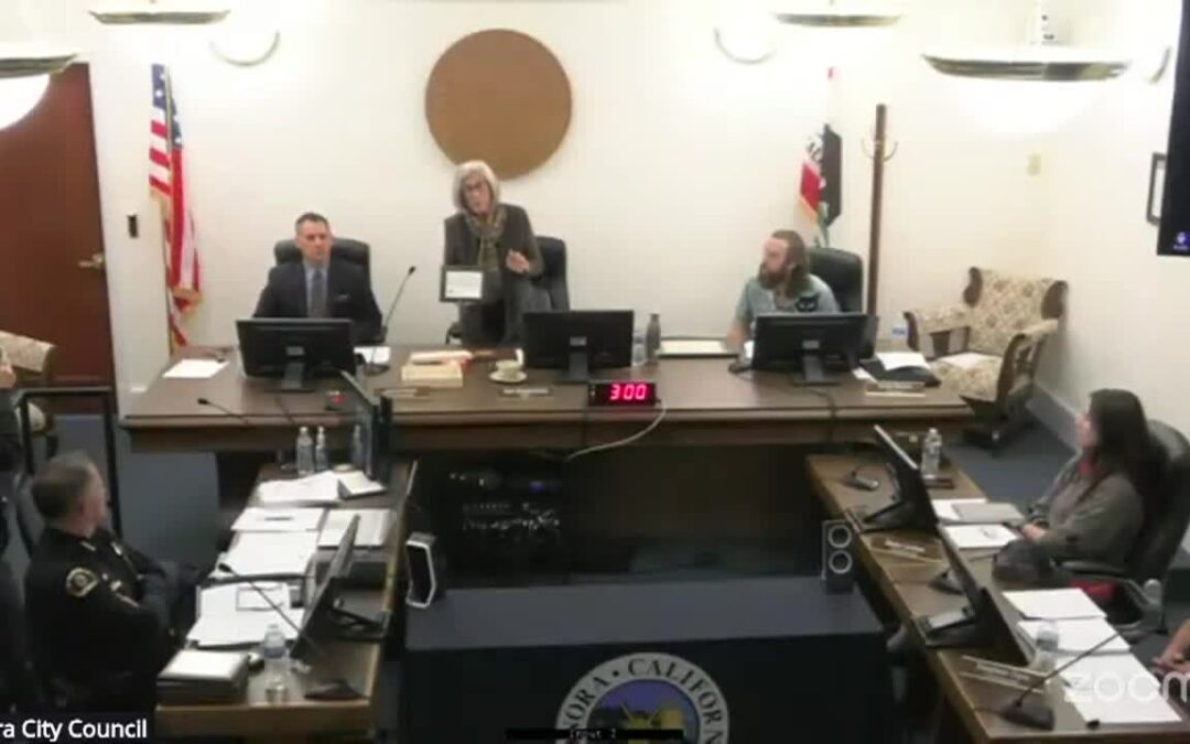 Sonora City Council – April 7, 2025