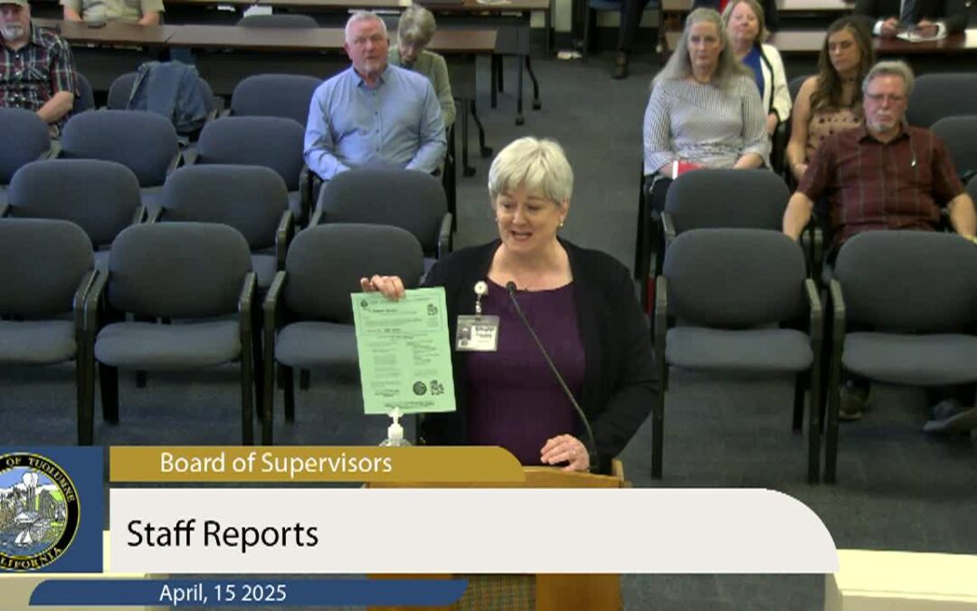 Tuolumne County Board of Supervisors – April 15, 2025