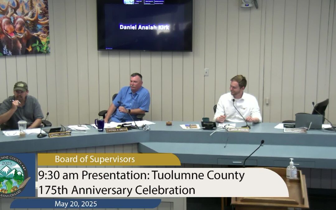Tuolumne County Board of Supervisors – May 20, 2025