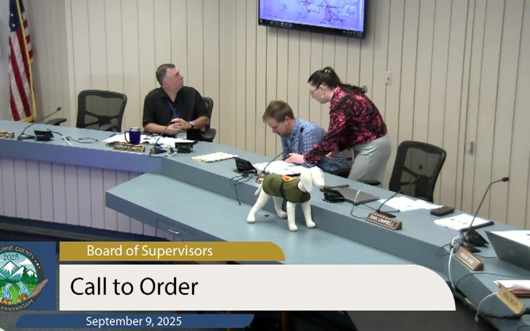 Tuolumne County Board of Supervisors – September 9, 2025