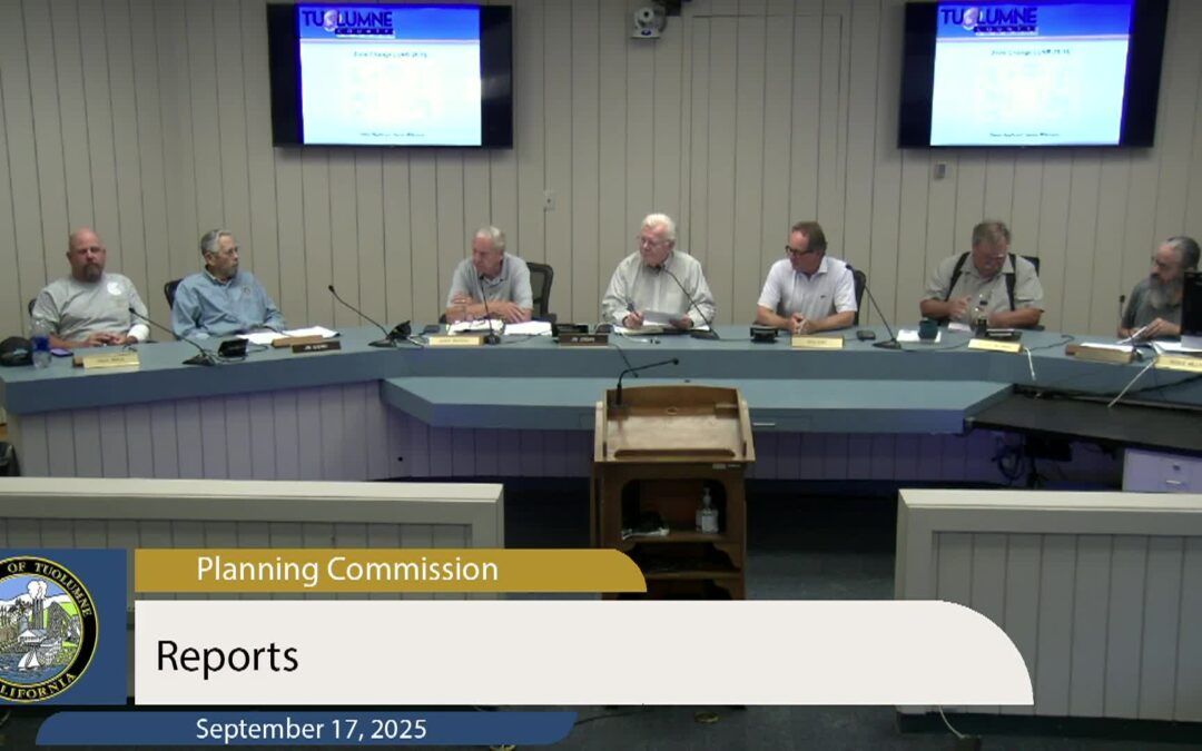 Tuolumne County Planning Commission – September 17, 2025