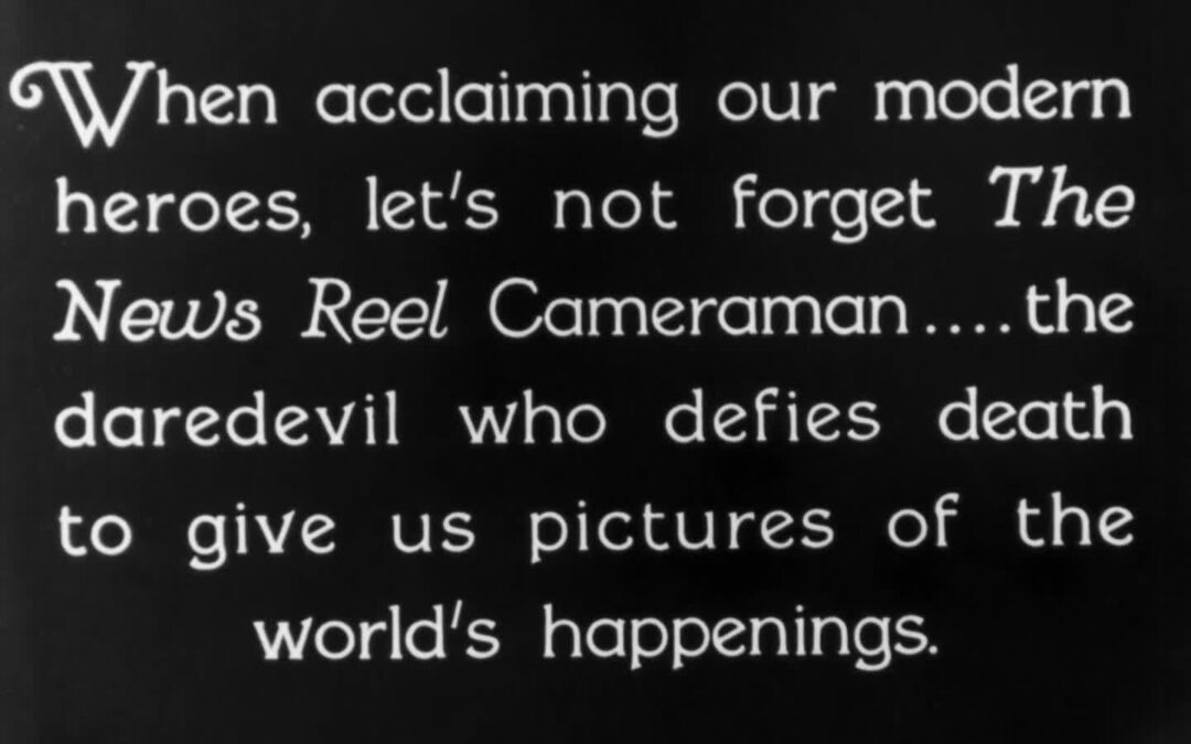 Silent Night – The Cameraman (Buster Keaton)