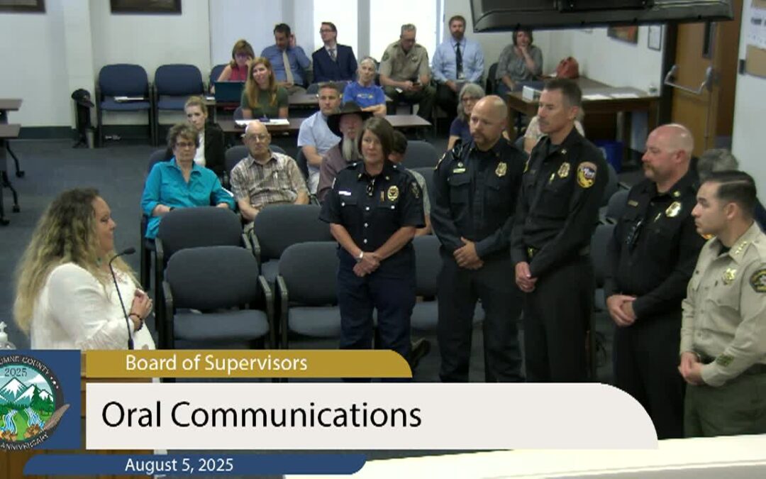 Tuolumne County Board of Supervisors – August 5, 2025