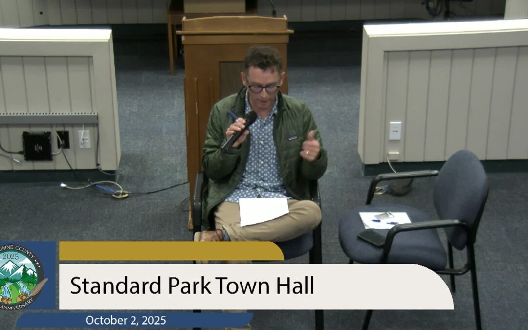 Standard Park Town Hall – October 2, 2025
