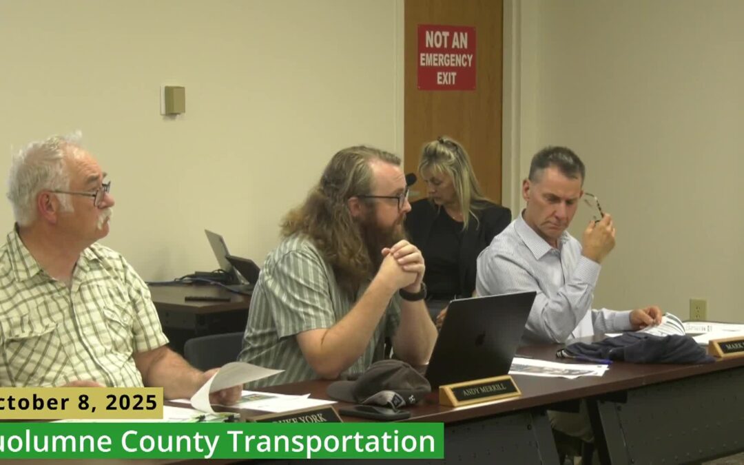 Tuolumne County Transportation – October 8, 2025