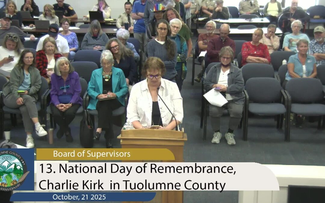 Tuolumne County Board of Supervisors – October 21, 2025