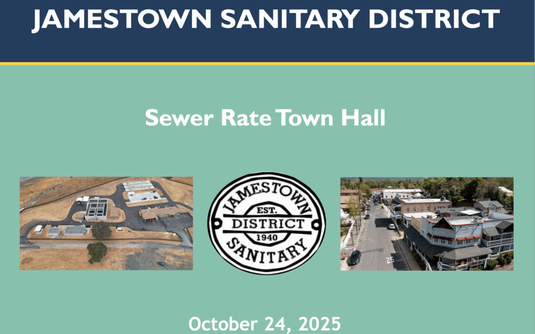 Jamestown Sanitary District – October 24, 2025