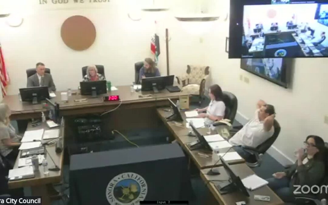 Sonora City Council – November 4, 2025