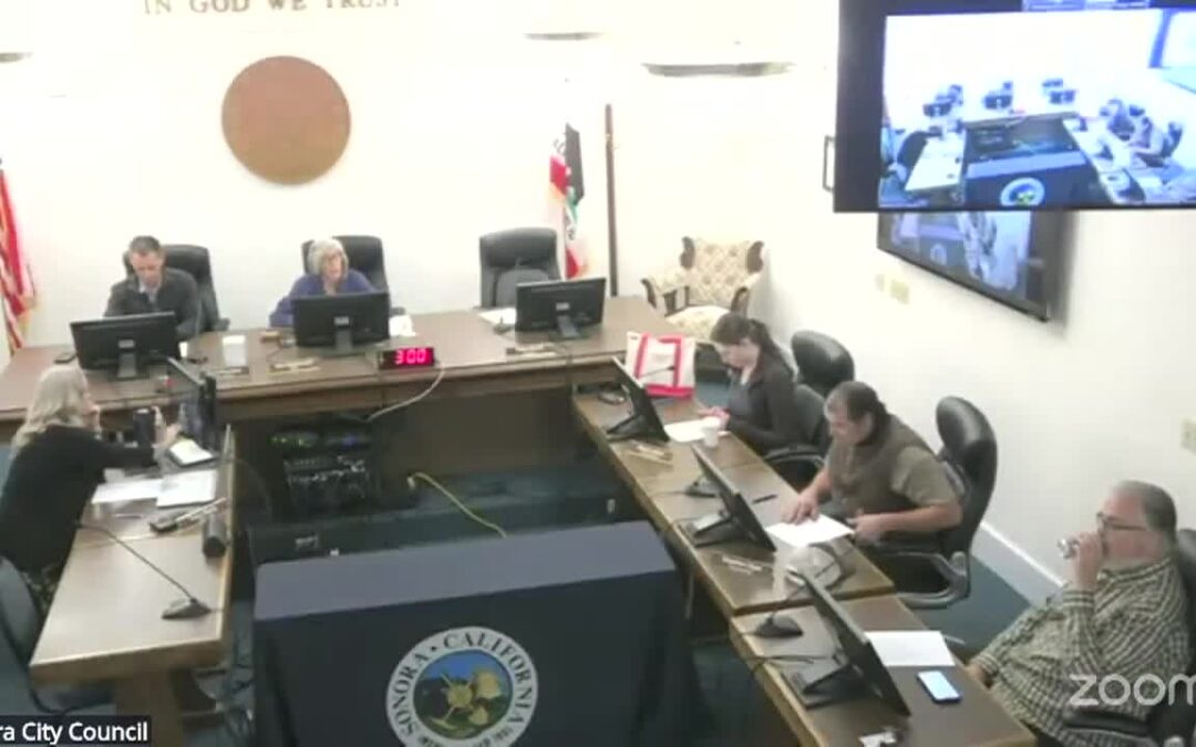 Sonora City Council – Special Meeting – November 10, 2025