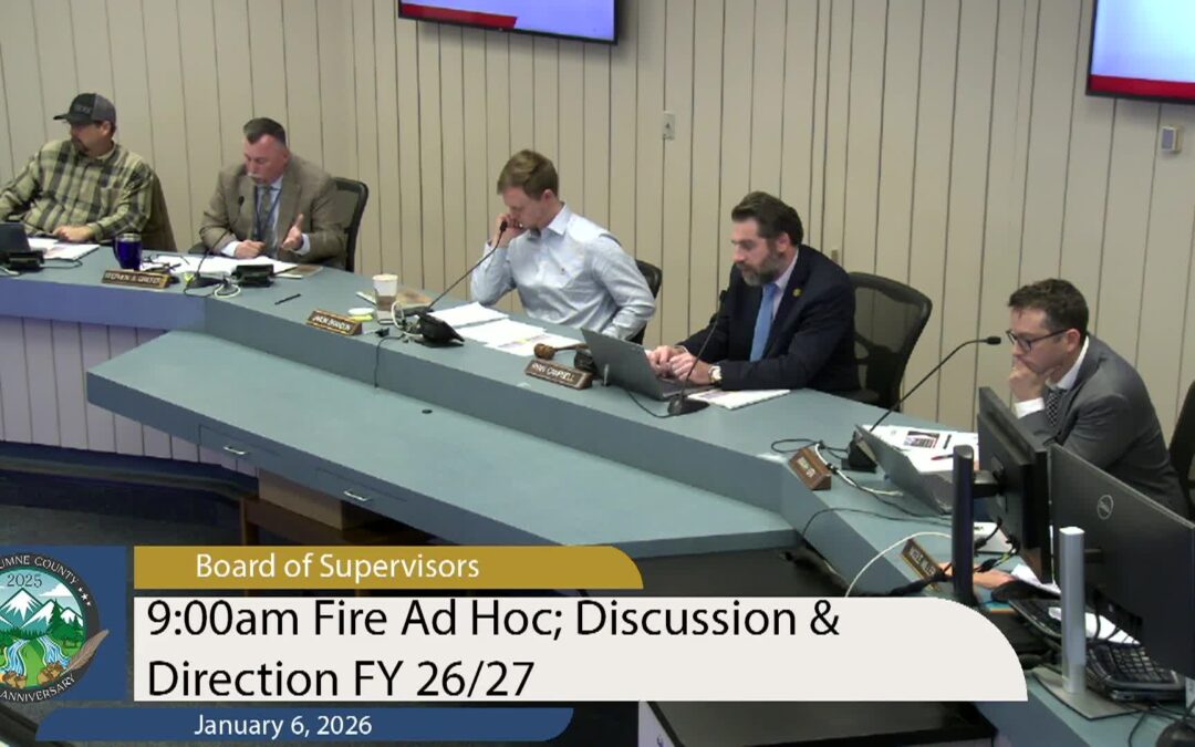 Tuolumne County Board of Supervisors – January 6, 2026
