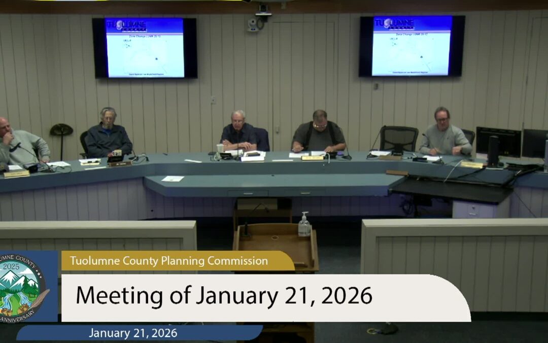 Tuolumne County Planning Commission – January 21, 2026