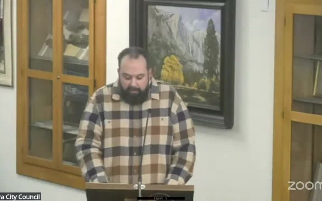 Sonora City Council – January 20, 2026