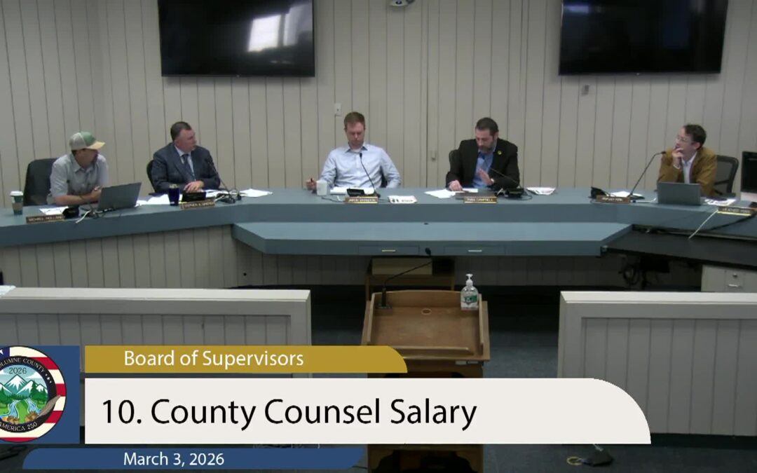 Tuolumne County Board of Supervisors – March 3, 2026
