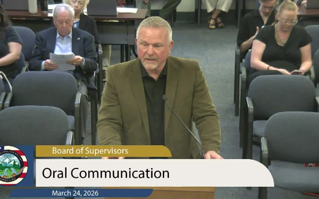 Tuolumne County Board of Supervisors – March 24, 2026