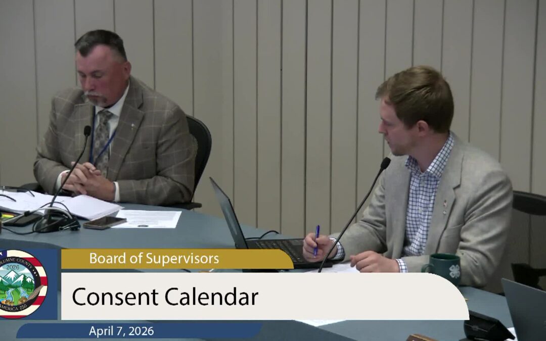 Tuolumne County Board of Supervisors – April 7, 2026