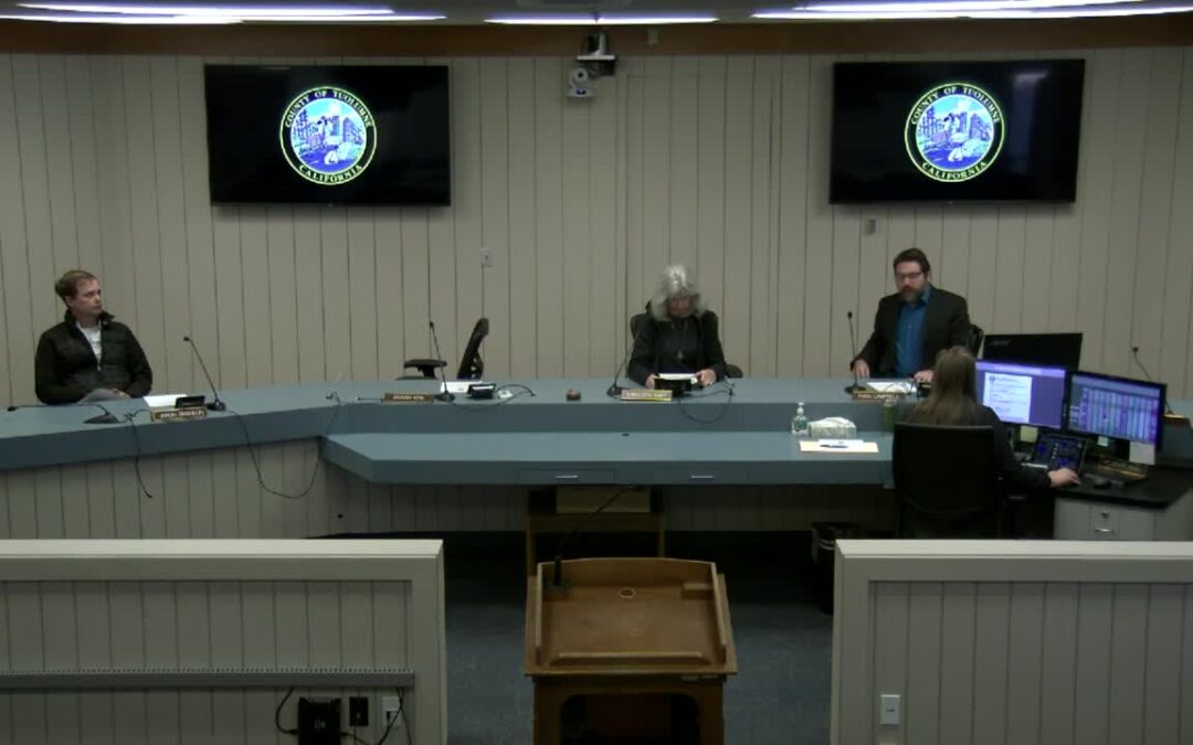 Tuolumne County Board of Supervisors –  September 25, 2023 (Special Meeeting)