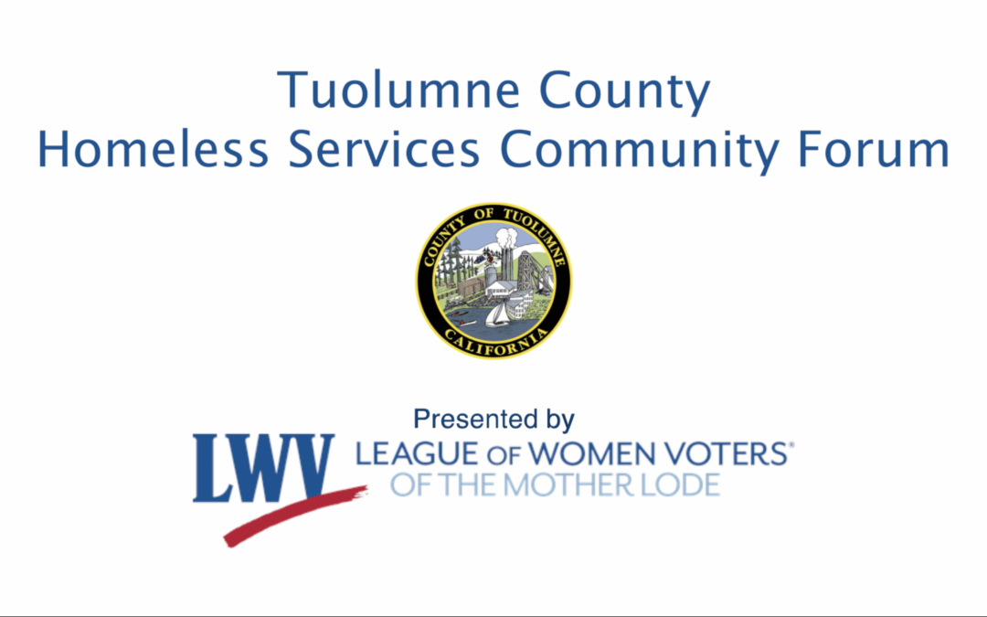 Homeless Services Community Forum