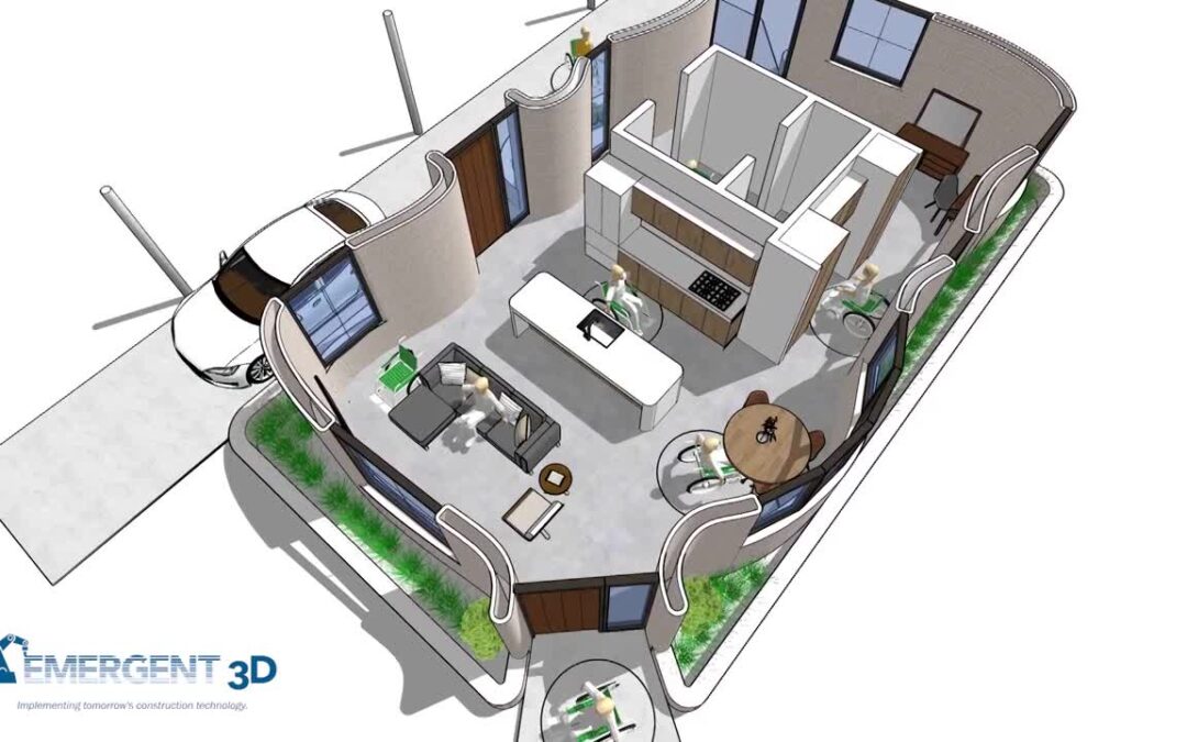 Habitat for Humanity of Tuolumne County – 3D Printed Aging in Place Home