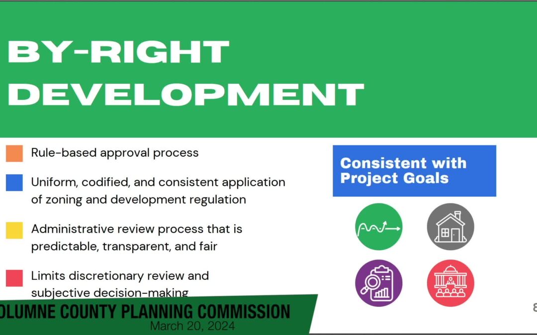 Tuolumne County Planning Commission – March 20, 2024