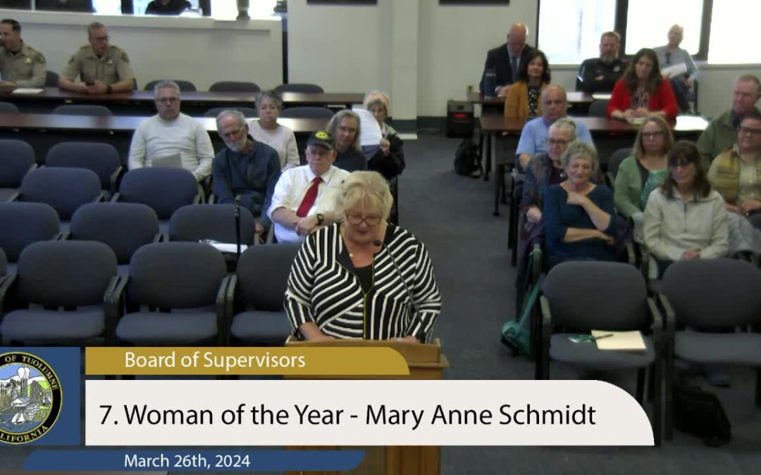 Tuolumne County Board of Supervisors –  March 26, 2024