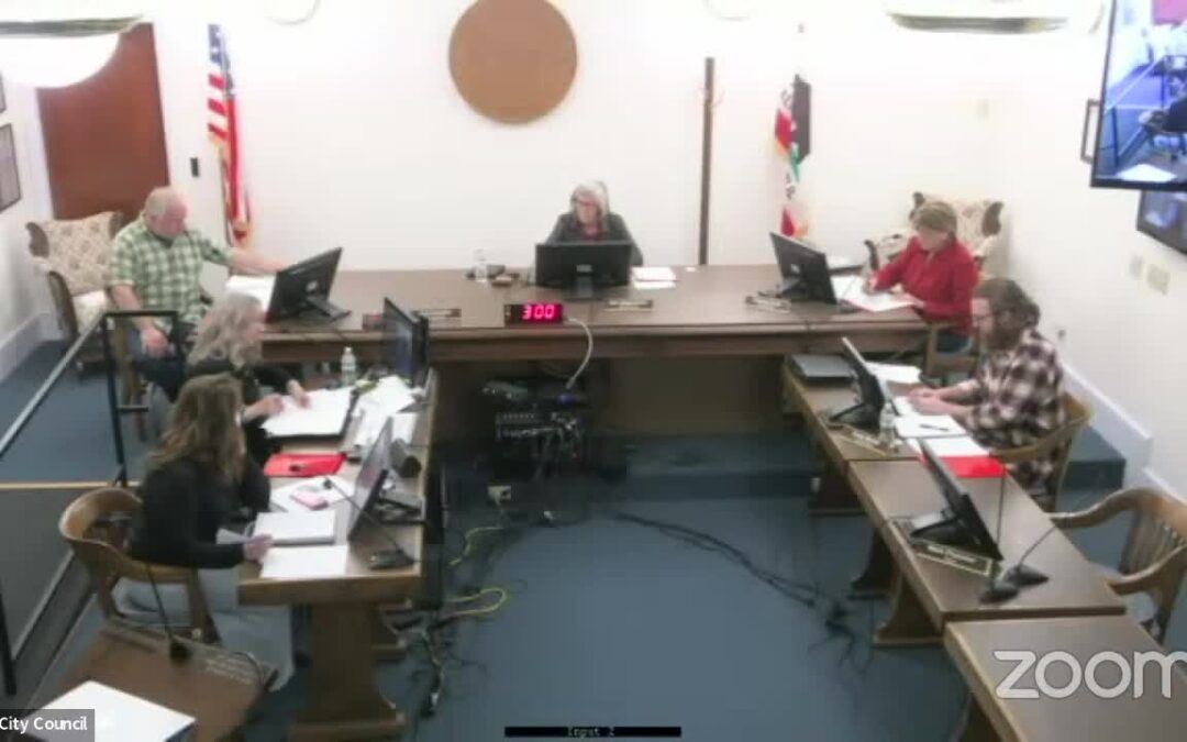 Sonora City Council – April 1, 2024