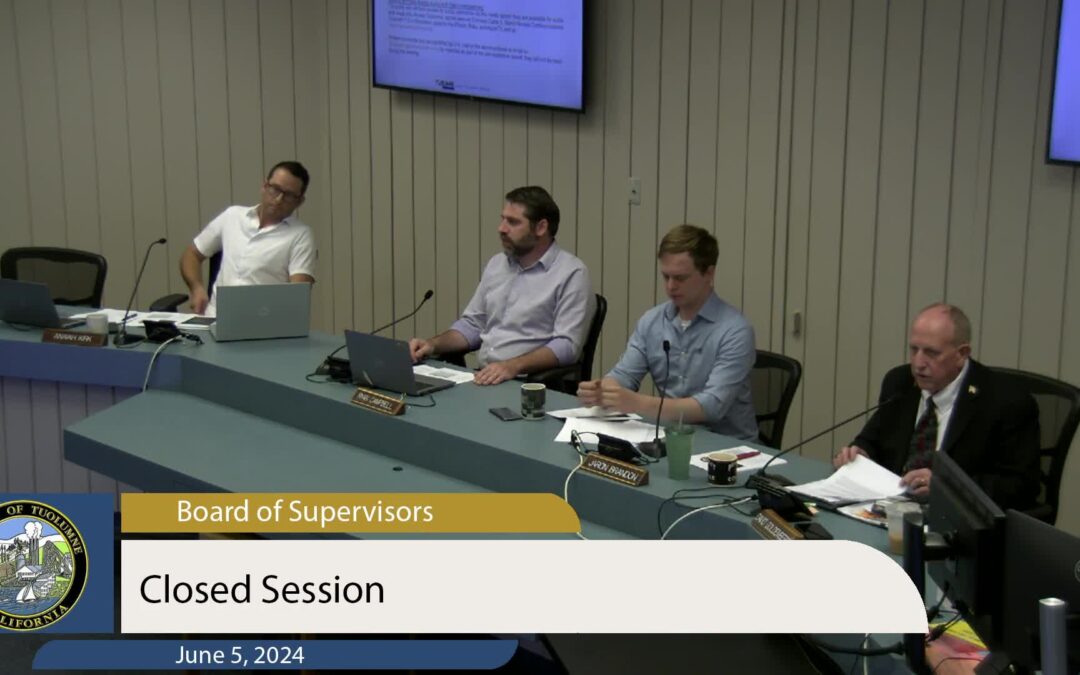 Tuolumne County Board of Supervisors – June 5, 2024