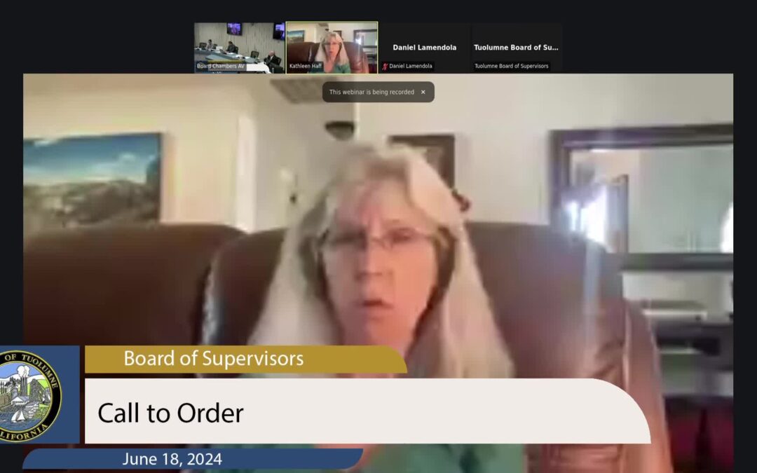 Tuolumne County Board of Supervisors – LIVE
