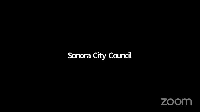 Sonora City Council – July 1, 2024