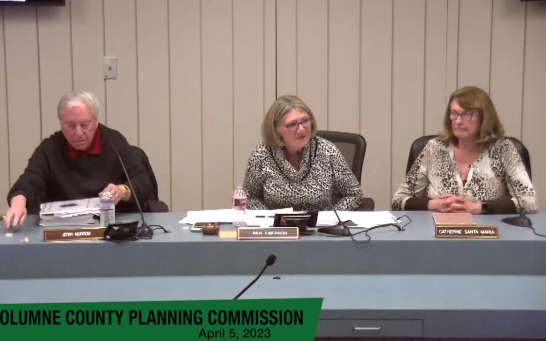 Tuolumne County Planning Commission – April 6, 2023