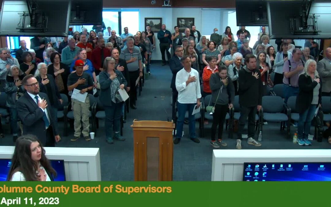 Tuolumne County Board of Supervisors –  April 11, 2023