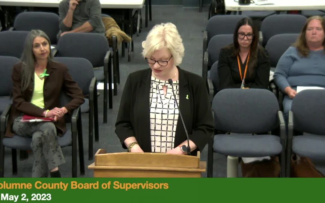 Tuolumne County Board of Supervisors –  May 2, 2023
