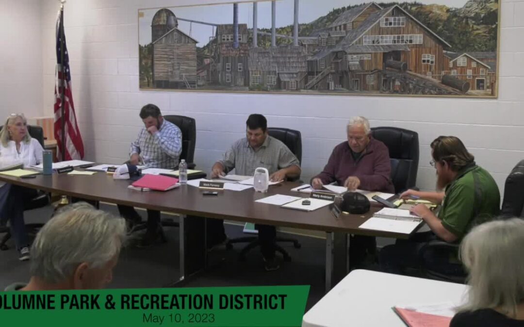 Tuolumne Park & Recreation District – May 10, 2023