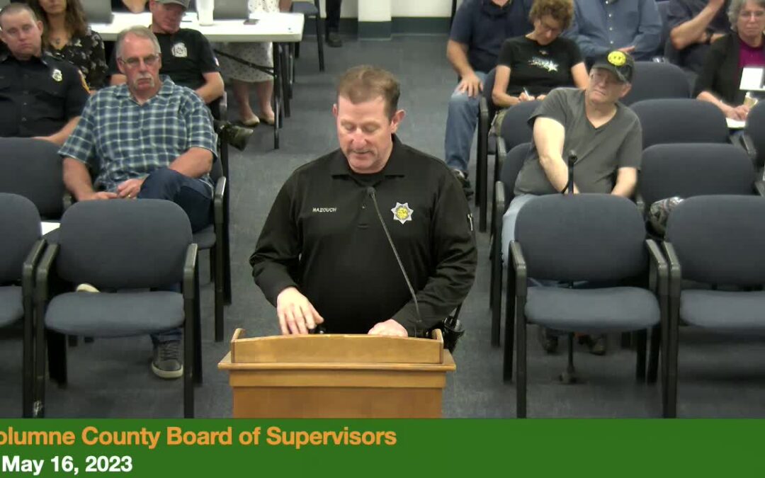 Tuolumne County Board of Supervisors –  May 16, 2023